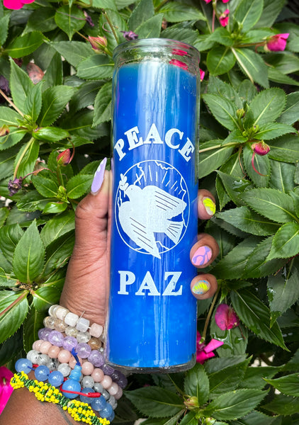 Peace Fixed 7 Day Candle