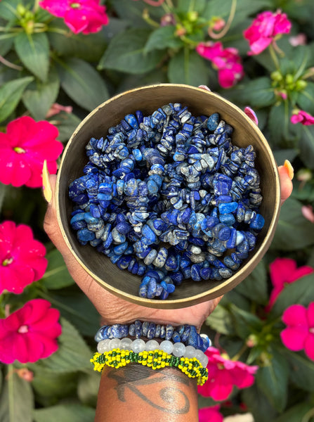 Lapis Lazuli Chip Bracelet