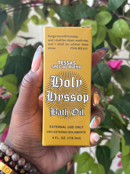 Holy Hyssop Bath Oil