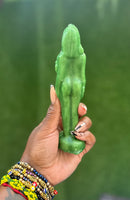 Green Woman Candle