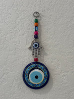 Large Evil Eye Hanger (colorful)