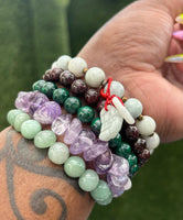 Peace & Prosperity Crystal Bracelet Stack