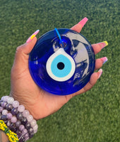 Large Evil Eye 🧿 Glass Hanger