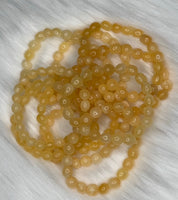 Honey Calcite Freeform Bracelet