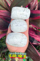 White Howlite Palm Stone (Large)