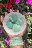 Green Aventurine Heart