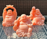 Small Laughing Buddha (Peach)